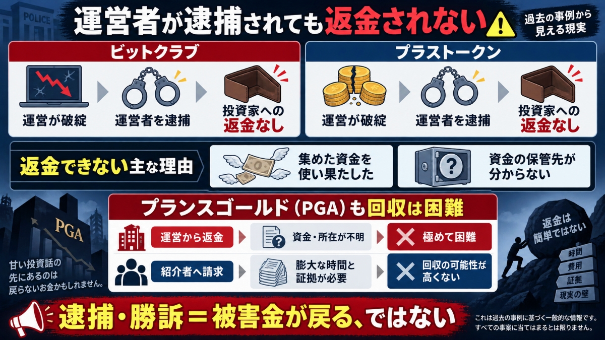 プランスゴールドの返金が難しい理由④