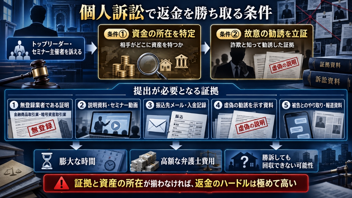 プランスゴールドへの訴訟方法