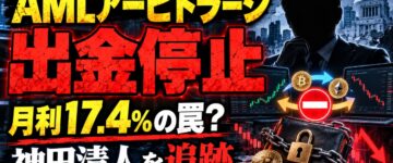 AMLアービトラージは詐欺？出金停止と神田清人の評判を調査