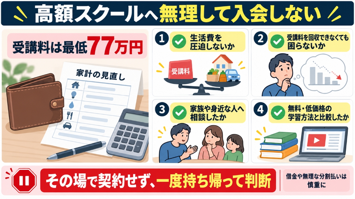 物販ONEに無理して入会しない