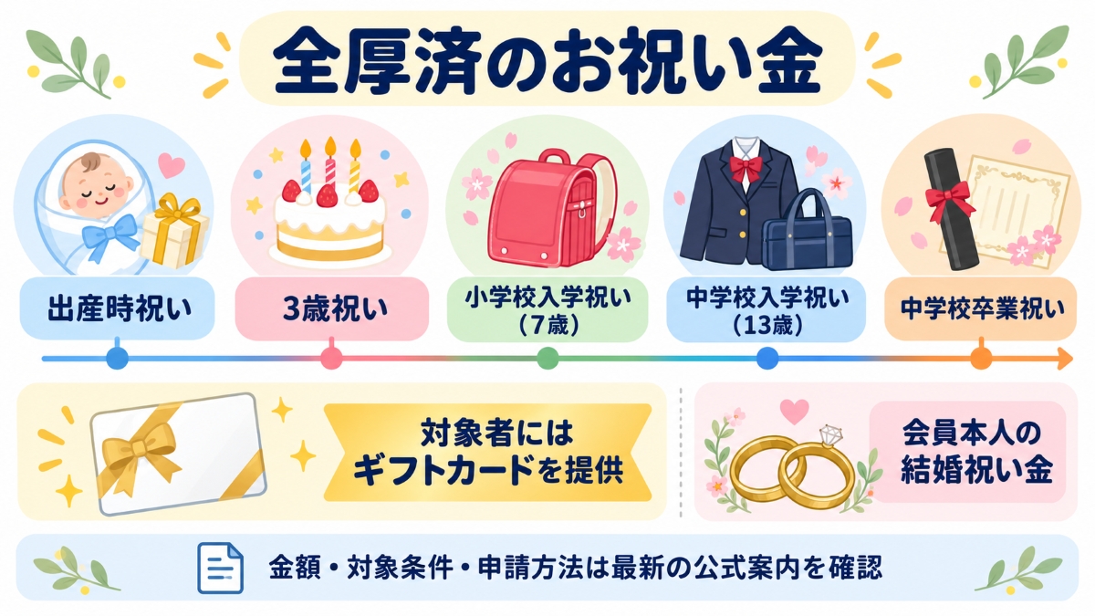 全厚済の特典